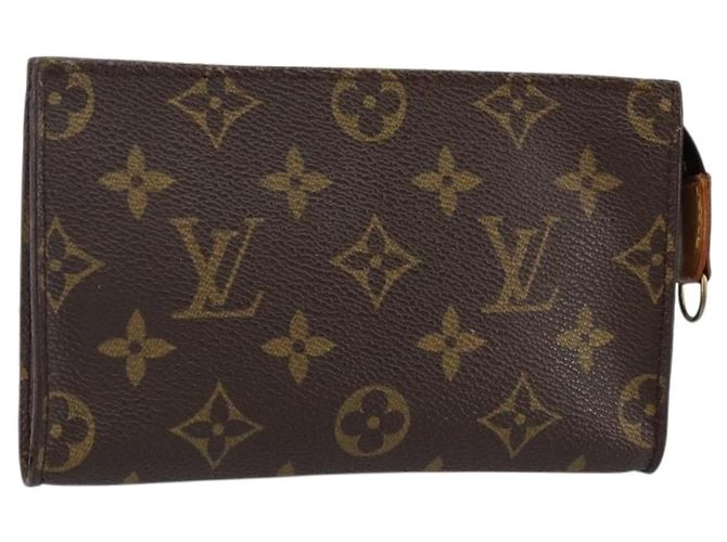 LOUIS VUITTON Monogram Bucket PM Accessory Pouch LV Auth 143482