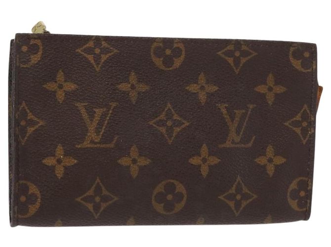 LOUIS VUITTON Monogram Bucket PM Accessory Pouch LV Auth 148679