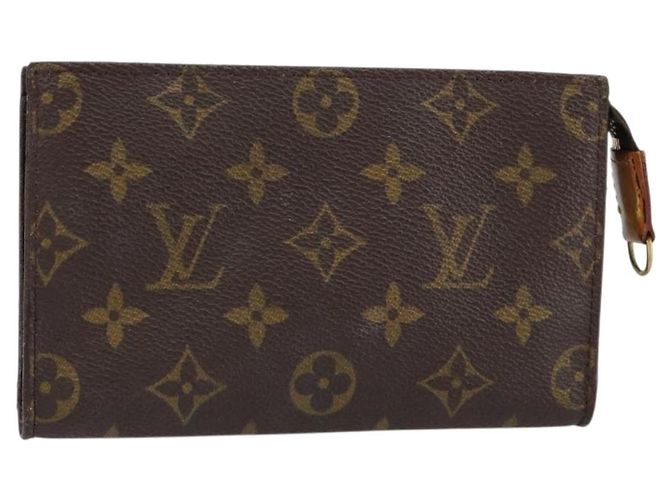 LOUIS VUITTON Monogram Bucket PM Accessory Pouch LV Auth ar13830