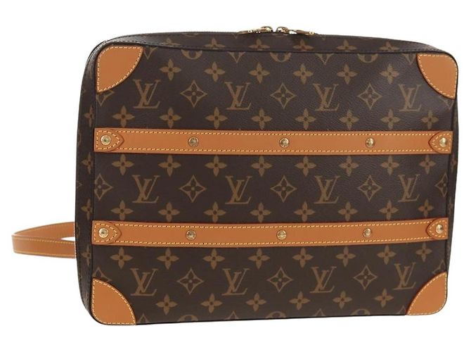 LOUIS VUITTON Borsa Messenger Monogram Soft Trunk MM M68494 LV Auth 145804SAM Monogramma