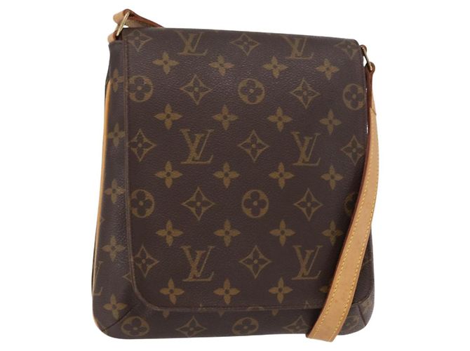 LOUIS VUITTON Borsa a Spalla Corto Monogram Musette Salsa M51258 LV Auth BA7608 Monogramma