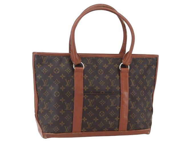LOUIS VUITTON Sac Weekend PM Monogram M42425 LV Auth 154798 Monogramme