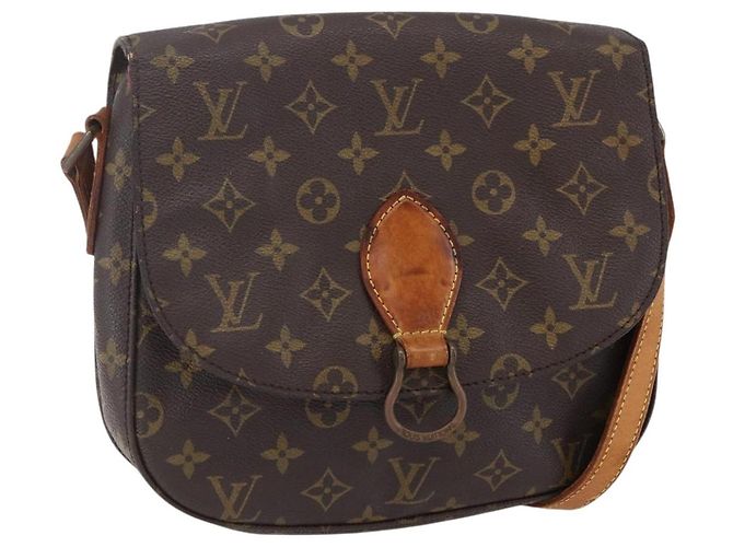 LOUIS VUITTON Bolsa de Ombro Monogram Saint Cloud GM M51242 LV Auth 150856 Monograma