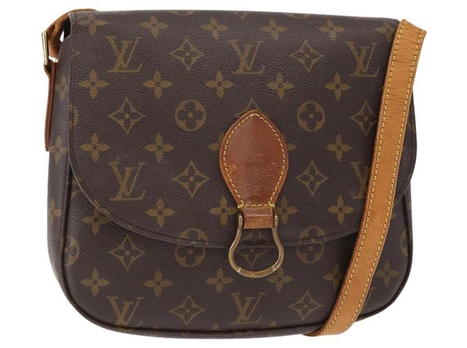 LOUIS VUITTON Borsa a Spalla Monogram Saint Cloud GM M51242 LV Auth BA8283 Monogramma
