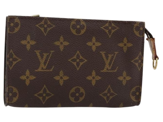 LOUIS VUITTON Monogram Bucket PM Accessory Pouch LV Auth 145085