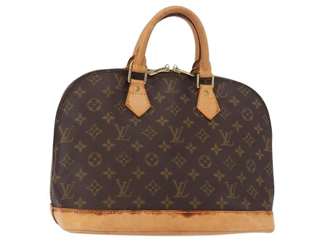 LOUIS VUITTON Sac à main Monogram Alma M51130 LV Auth BA8904 Monogramme