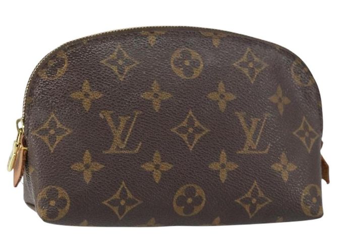 LOUIS VUITTON Monogram Kosmetiktäschchen PM Pouch M43998 LV Auth BA8498 Monogramm