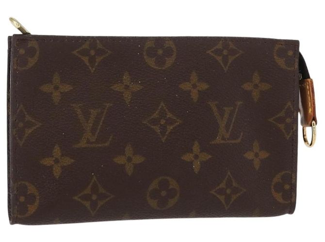 LOUIS VUITTON Monogram Bucket PM Accessory Pouch LV Auth kk578