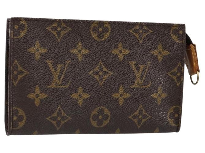 LOUIS VUITTON Monogram Bucket PM Accessory Pouch LV Auth am9161