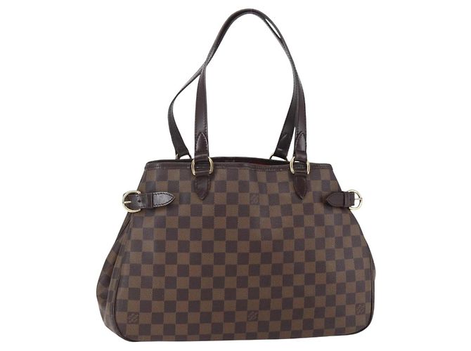 LOUIS VUITTON Tote Bag Horizontal Batignolles Damier Ebene SPO LV Auth 155032
