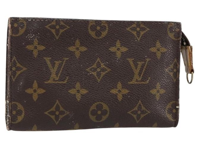 LOUIS VUITTON Monogram Bucket PM Accessory Pouch LV Auth th6536