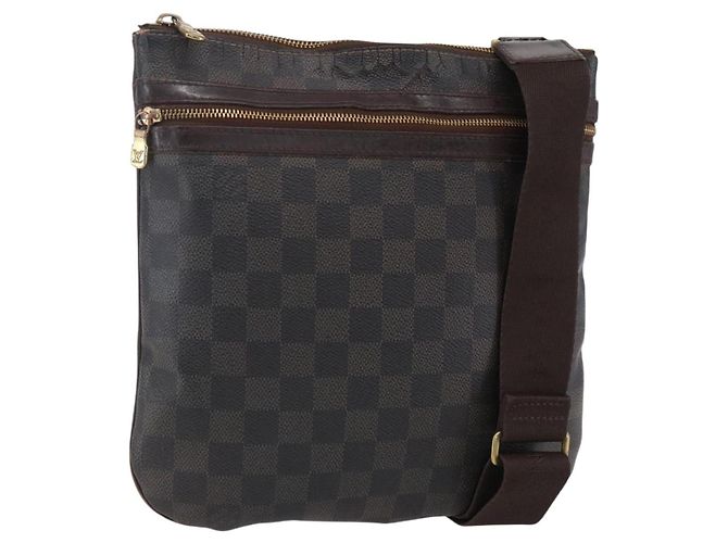 LOUIS VUITTON Pochette Bosphore Damier Ebene Borsa a Spalla N51111 LV Auth BA7744