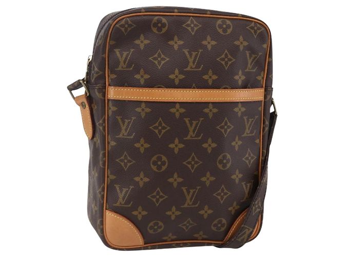 LOUIS VUITTON Bolsa de Ombro Monogram DanubeMM M45264 LV Auth ep11894 Monograma
