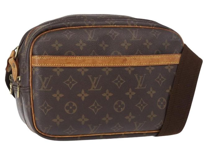 LOUIS VUITTON Borsa a Spalla Reporter PM Monogram M45254 LV Auth 152136 Monogramma