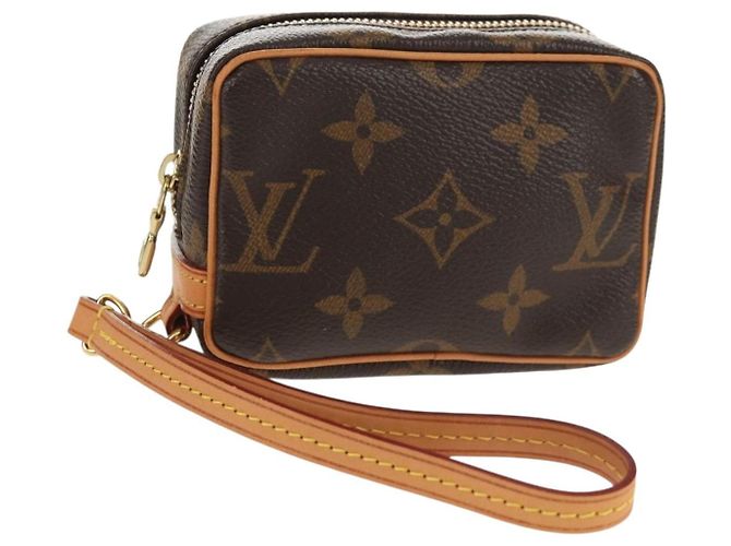 LOUIS VUITTON Monogram Trousse Wapity Tasche M58030 LV Auth 154015V Monogramm