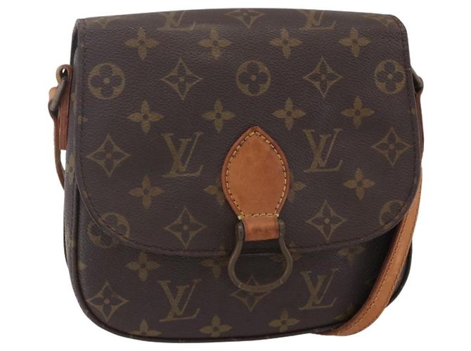 LOUIS VUITTON Borsa a Spalla Monogram Saint Cloud MM M51243 LV Auth BA8277 Monogramma