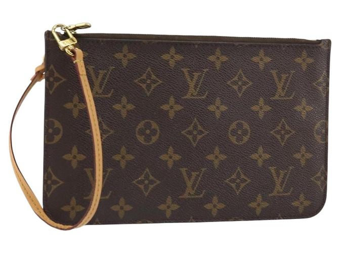 LOUIS VUITTON Monogram Neverfull MM Pouch Accesorio Pouch LV Auth BA8844 Monograma