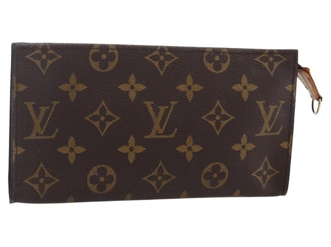 LOUIS VUITTON Monogram Bucket GM Accessory Pouch LV Auth kk597