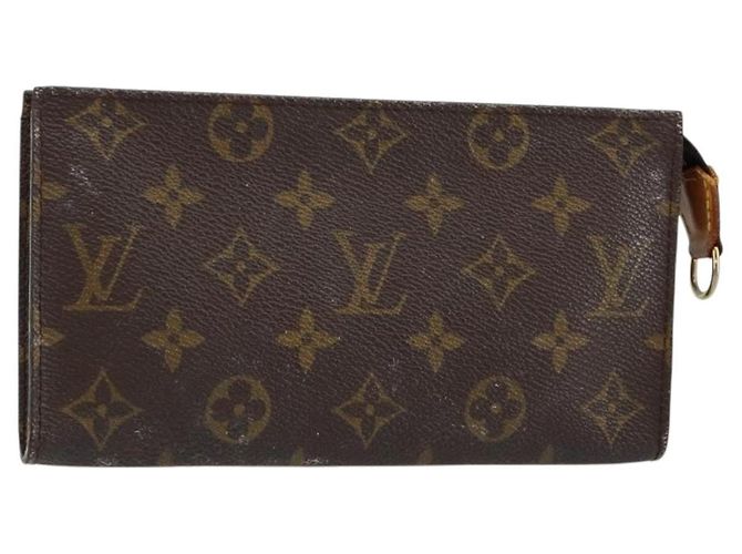 LOUIS VUITTON Monogram Bucket GM Accessory Pouch LV Auth 145703