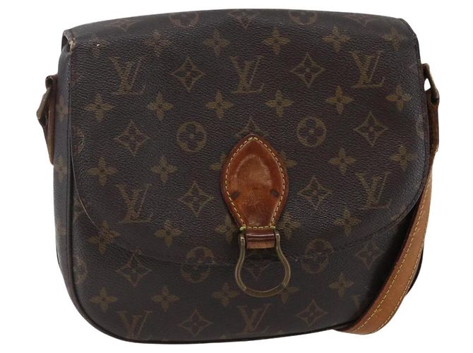LOUIS VUITTON Bolsa de Ombro Monogram Saint Cloud GM M51242 LV Auth 147984 Monograma