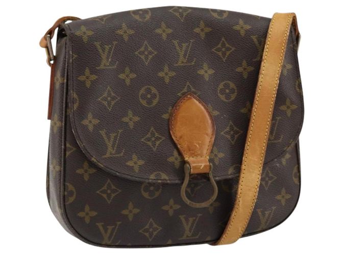 LOUIS VUITTON Borsa a Spalla Monogram Saint Cloud GM M51242 LV Auth BA7582 Monogramma