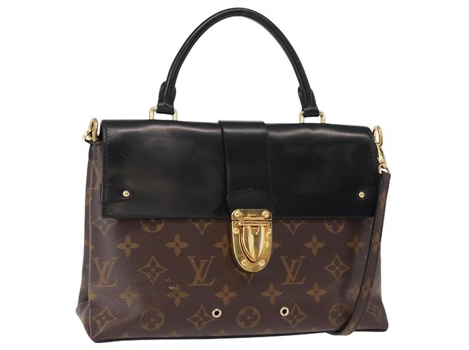 LOUIS VUITTON Bolsa de Solapa de Una Asa Monogram MM M43125 LV Auth 154782 Monograma