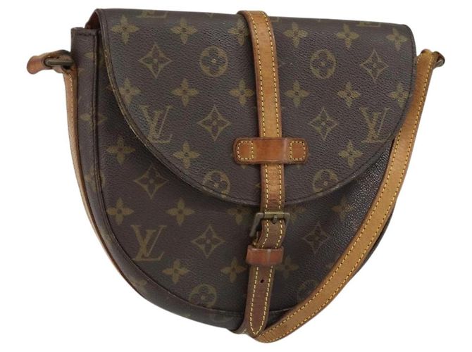 LOUIS VUITTON Bolsa de Ombro Monogram Chantilly MM M51233 LV Auth 146891 Monograma