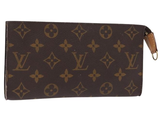 LOUIS VUITTON Monogram Bucket GM Accessory Pouch LV Auth 159652
