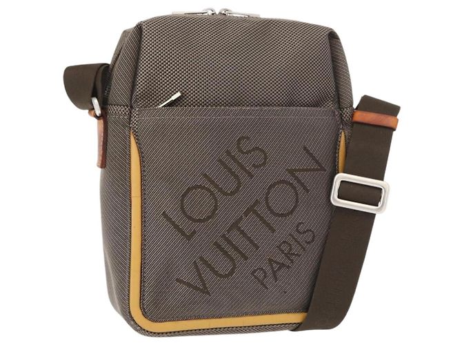 LOUIS VUITTON Bolso de Hombro Damier Geant Sitadan MM Marrón M93040 LV Auth 152556 Castaño