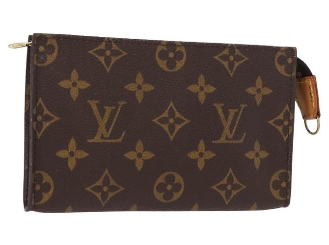 LOUIS VUITTON Monogram Bucket PM Accessory Pouch LV Auth 154881