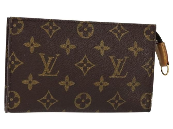 Bucket LOUIS VUITTON Monogramma Secchiello PM Pochette Accessorio LV Auth 156072