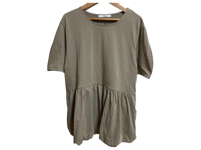 Autre Marque JOURNAL STANDARD relume Ballon Tunika Pullover Grau