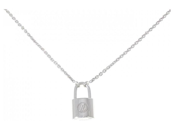 Collar Lockit de plata 925 Louis Vuitton Metálico