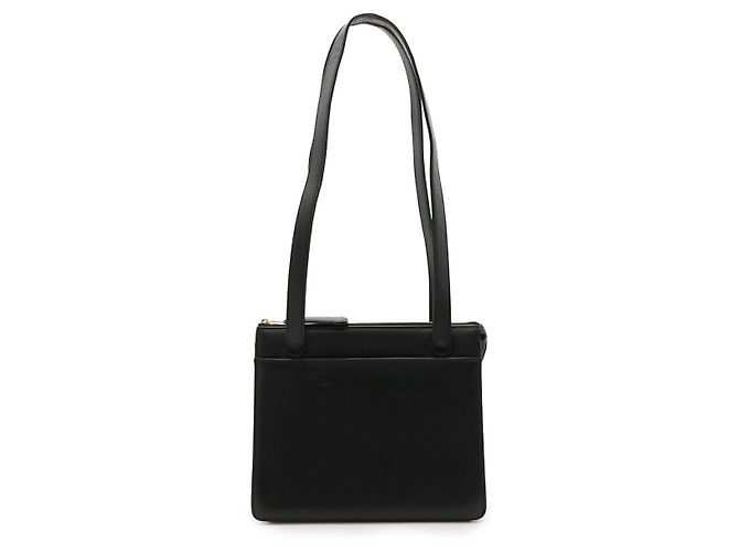 Borsa a Spalla in Pelle 2 in 1 Chanel Nero