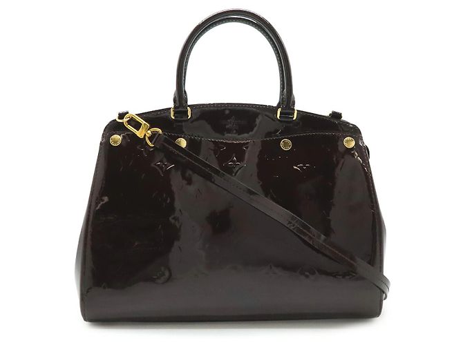 Bolsa 2 em 1 Blair Monogram Vernis da Louis Vuitton Roxo