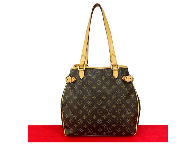 Bolsa tote de couro Monogram Batignolles Vertical da Louis Vuitton Metálico Bronze