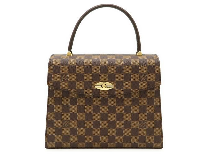 Bolsa Louis Vuitton Damier Malletier Marrom