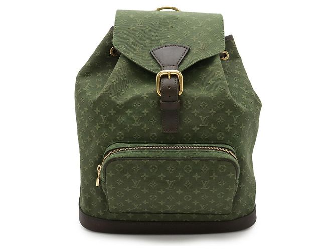Louis Vuitton Monogram Mini Monceau 2-Wege-Rucksack Grün