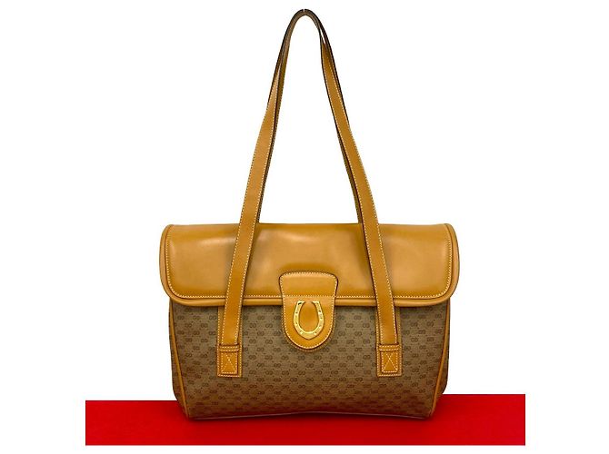 Bolsa de Ombro 2 em 1 em Couro Micro GG da Gucci Marrom
