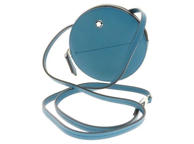 Montblanc Soft Round Case Leder Schultertasche