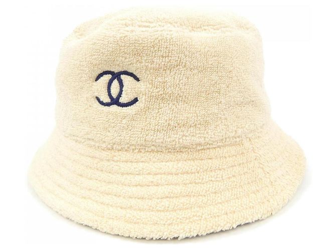 Sombrero de algodón Chanel Blanco