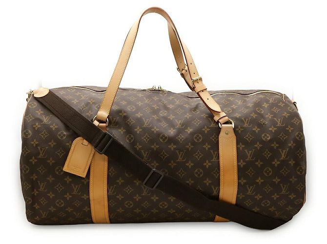 Bolsa de Viagem Boston Monogram Louis Vuitton Marrom
