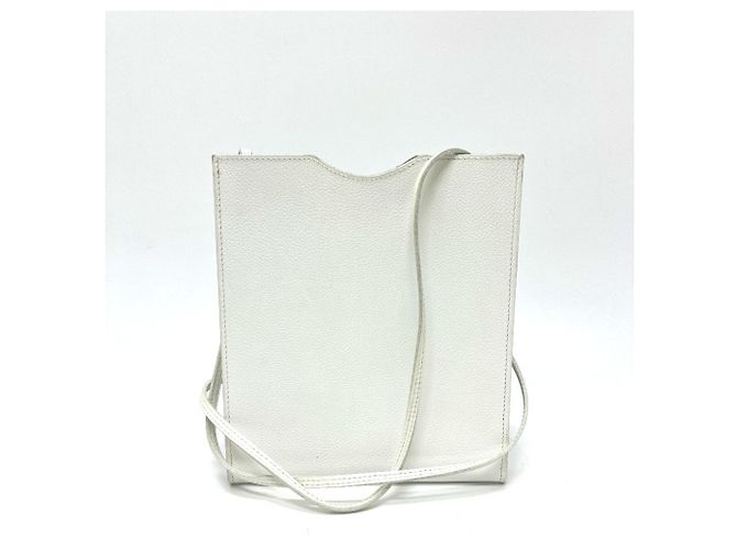 Bolsa de Ombro Onimaitou Pochette Hermès Branco