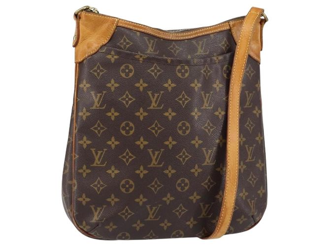LOUIS VUITTON Bolsa de Hombro Monogram Odeon MM M56389 LV Auth ep12451 Monograma