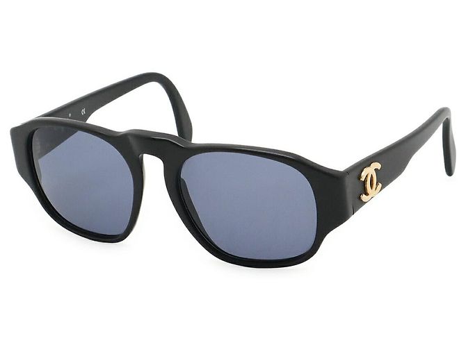 Timeless Óculos de sol Chanel Coco Mark Preto