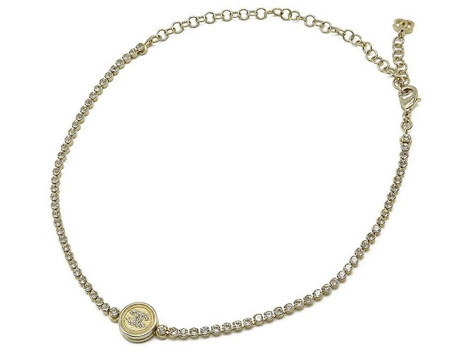 Timeless Colar Coco Mark da Chanel Dourado