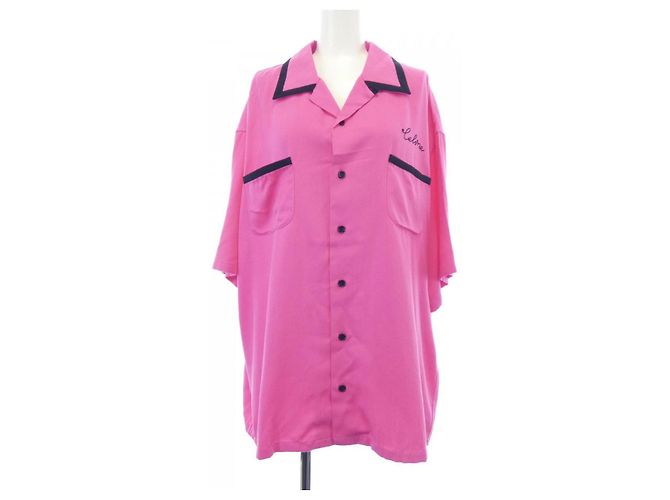 Camicia Céline S/S Rosa in Cotone