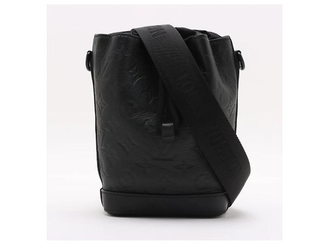 Noe Borsa a spalla Noé in pelle Monogram Empreinte RFID Louis Vuitton Nero