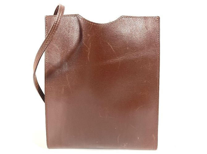 Borsa Hermès Onimetu Marrone Pelle Box