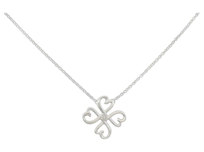Tiffany & Co Collar Loving Heart de Tiffany Plata